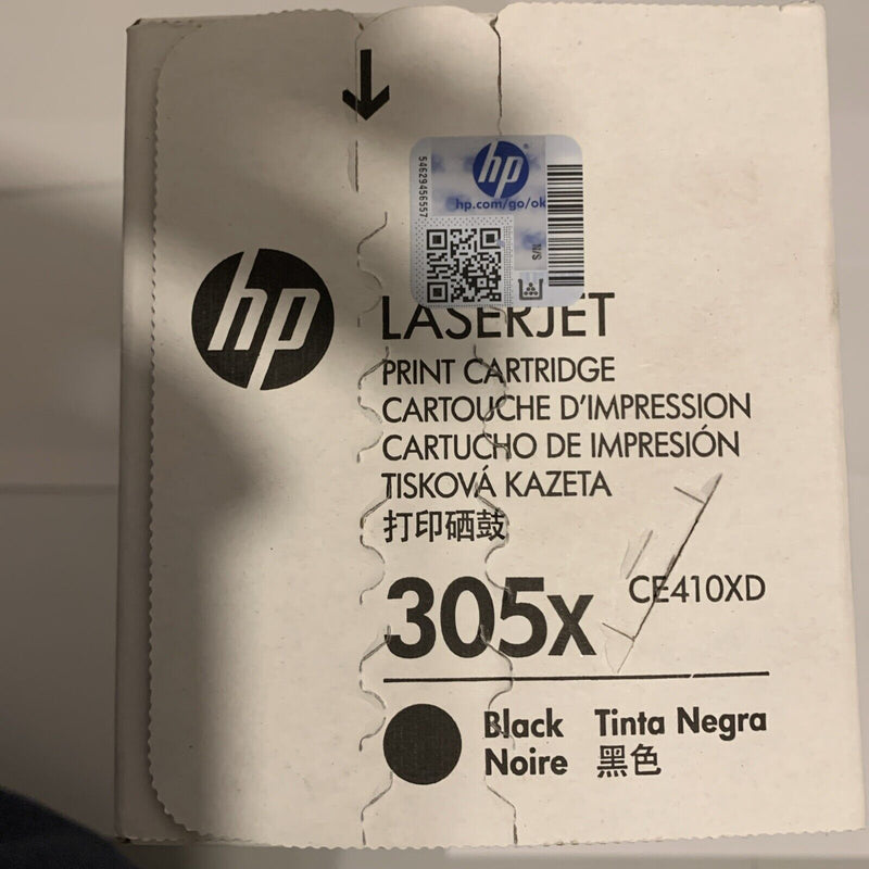 HP 305X Toner Original Noir (HP CE410X) Capacité De 4400 Pages Pour LaserJet Pro