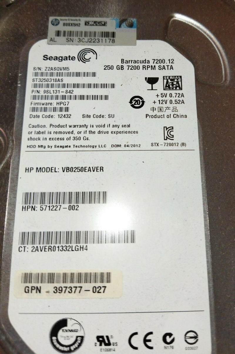 🔥 Serveur HP DL120 G7 - i3-2100, 16 Go, 2x250 Go + Xeon E5-2603 v3 ⚡️  HP   