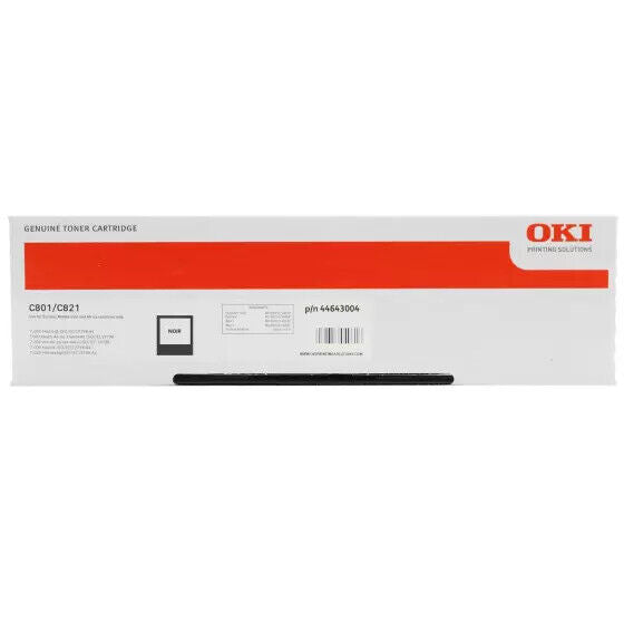 Toner 44643004 OKI Original Neuf Noir 7000 Pages Pour C801/C821  OKI   