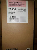 Cartouche EPSON T6536 C13T653600 Original Neuf Magenta Clair 200ml  Epson   