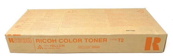 Toner RICOH 888484 Type T2 Original Neuf Jaune 17 000 Pages Aficio 3224C, 3232C  Ricoh   