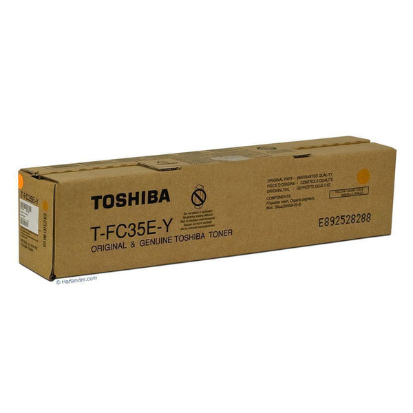 Toner Toshiba T-FC35E-Y / 6AJ00000053 Original Neuf Jaune 21 000 Pages  Toshiba   