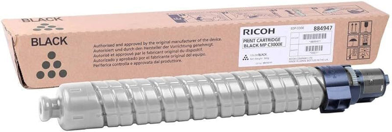 Toner RICOH 884946 Original D'occasion Noir 20 000 Pages Pour MP C3000E  Ricoh   