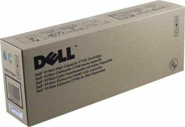 Toner DELL 5110cn CT200841 Original Neuf Cyan 12 000 Pages  Dell   