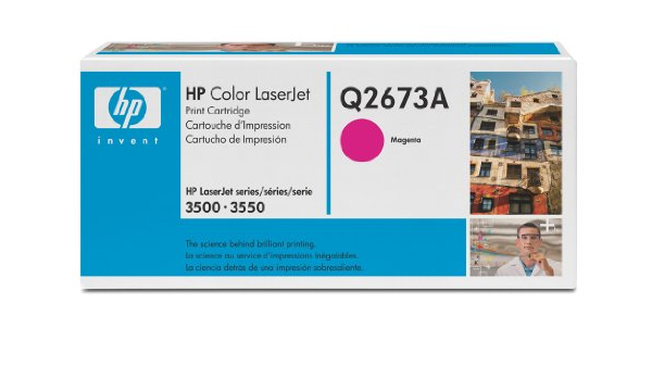 Toner HP Q2673A Original Neuf Magenta 4000 Pages Pour HP LaserJet 3500 3550  HP   