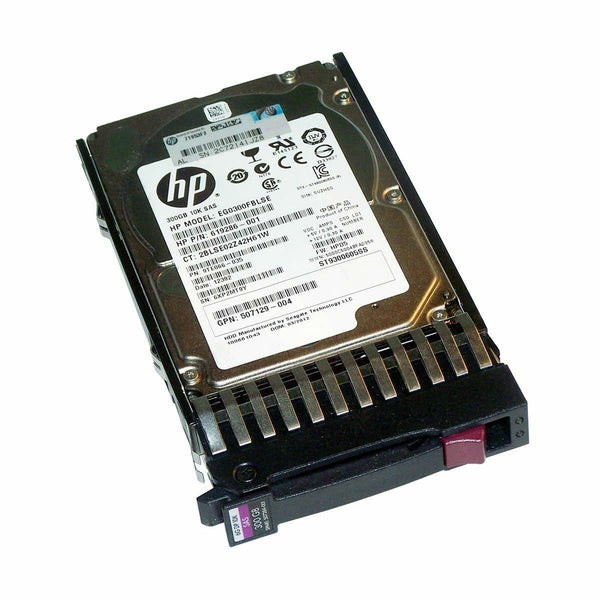 Disque Dur Pour serveurs hp Proliant G1-G7 SAS HP EG0300FBLSE SAS 300GB 6G  HP   