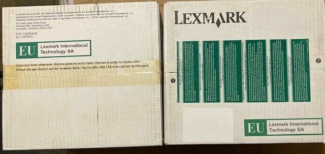 LOT DE 2 Lexmark 1382925 Laser Cartouche d'impression pour Optra S  Lexmark   