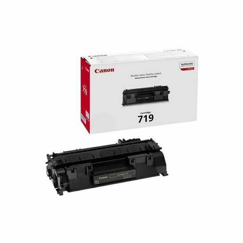 Toner CANON 719 noir original 2100 pages neuf carton et blister ouvert  Canon   