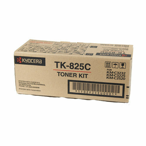 Toner Kyocera TK-825C Neuf Original Cyan 7000 pages KM-C4035E KM-C3232 KM-C3225  Kyocera   