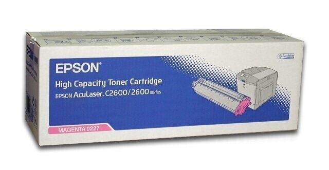 Toner EPSON C13S050227 Original Neuf Magenta 5 000 Pages Pour EPSON C2600  Epson   