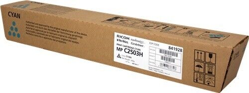 🖨️ Cartouche Toner RICOH 841928 pour MP C2503H - Cyan 9500 Pages 🌟  Ricoh   