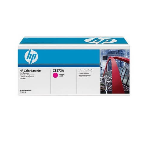 Toner HP LaserJet CE273A Original Neuf Magenta 15 000 Pages Pour HP CP5525  HP   