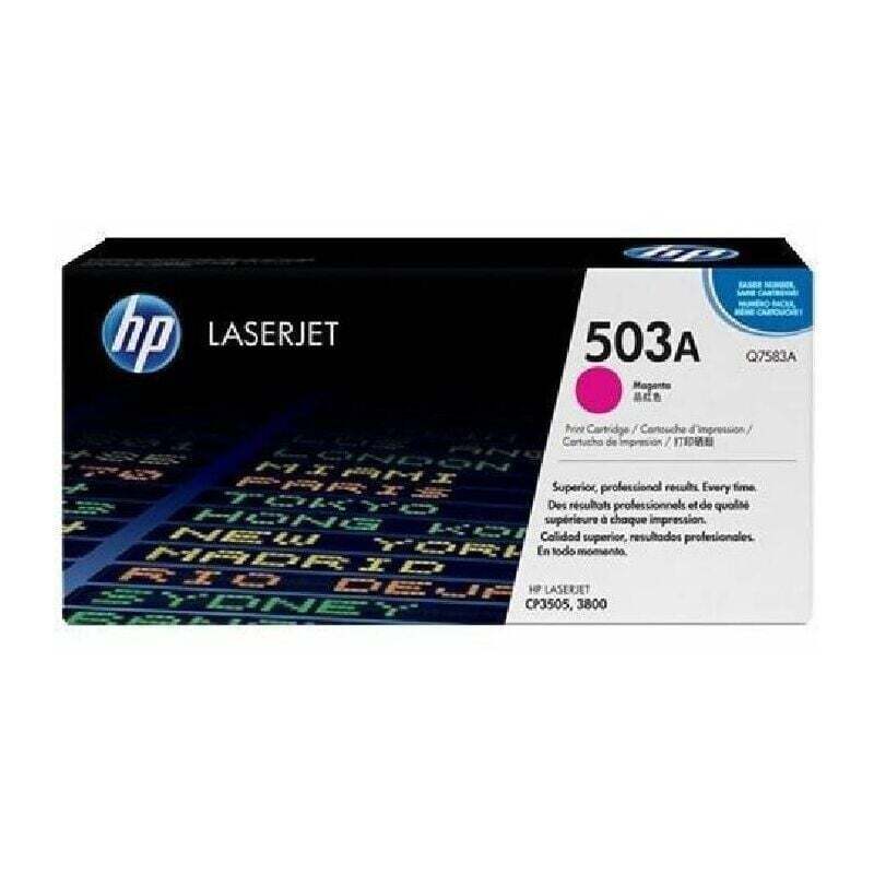 Toner HP LaserJet 503A Q7583A Original Neuf Magenta 6000 Pages HP 3800 CP3505  HP   