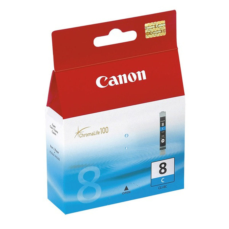 🖨️ Lot De 3 Cartouches D'Encre CANON CLI-8C Cyan🎨 Canon