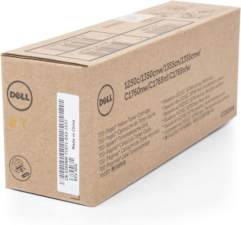 🖨️ Toner Dell Original Jaune J95NM CT202049 700 Pages ⭐ Dell