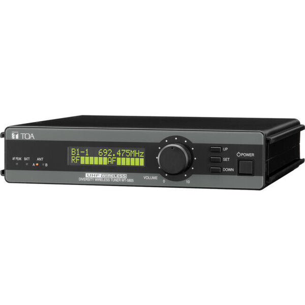 📻 TUNER SANS FIL TOA WT-5805 OCCASION TESTÉ SANS ALIMENTATION 🛰️ TOA