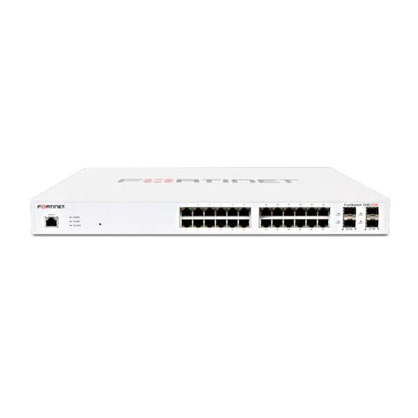 🔌 Commutateur Fortinet FortiSwitch 124E-POE Occasion - 24 Ports + 4 SFP 🔌 Fortinet