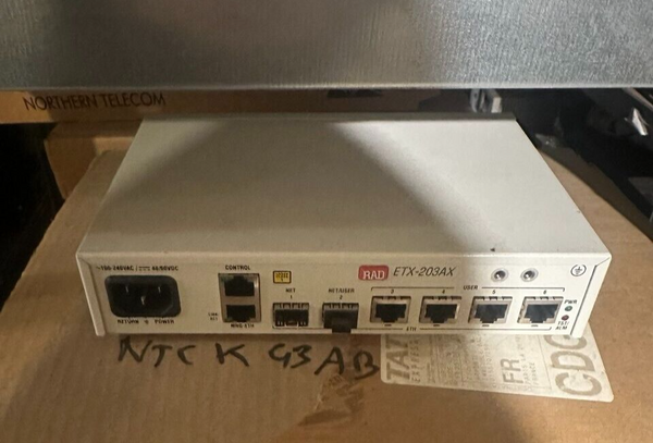 🖧 Switch RAD ETX-203AX Avec Alimentation ⚡ RAD