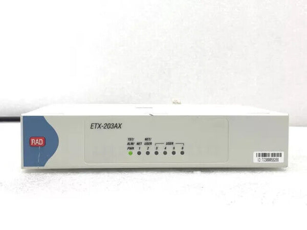 📡 Switch RAD ETX-203AX Avec Alimentation – Garantie 30 Jours 📡 RAD