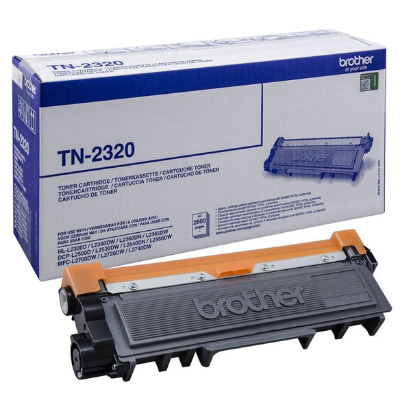 🎨Toner Brother TN-2320 Original Neuf Noir 2600 Pages 🖨️ Brother
