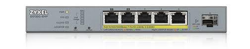 📷 Commutateur PoE+ Zyxel GS1350-6HP 5 Ports 60W Surveillance Professionnelle ✅ ZyXEL