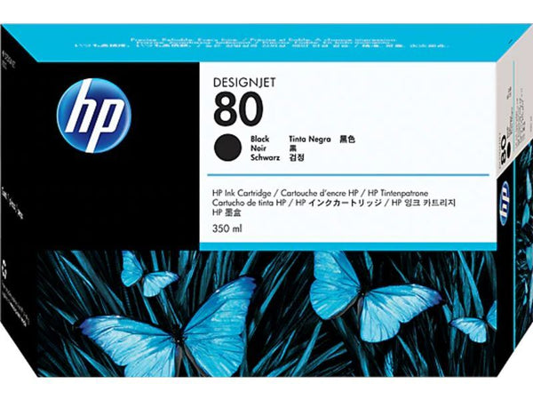 🔹 Cartouche d’encre HP 80 Noir C4871A 350 ml Neuve & Originale 12/2015 ✨ HP