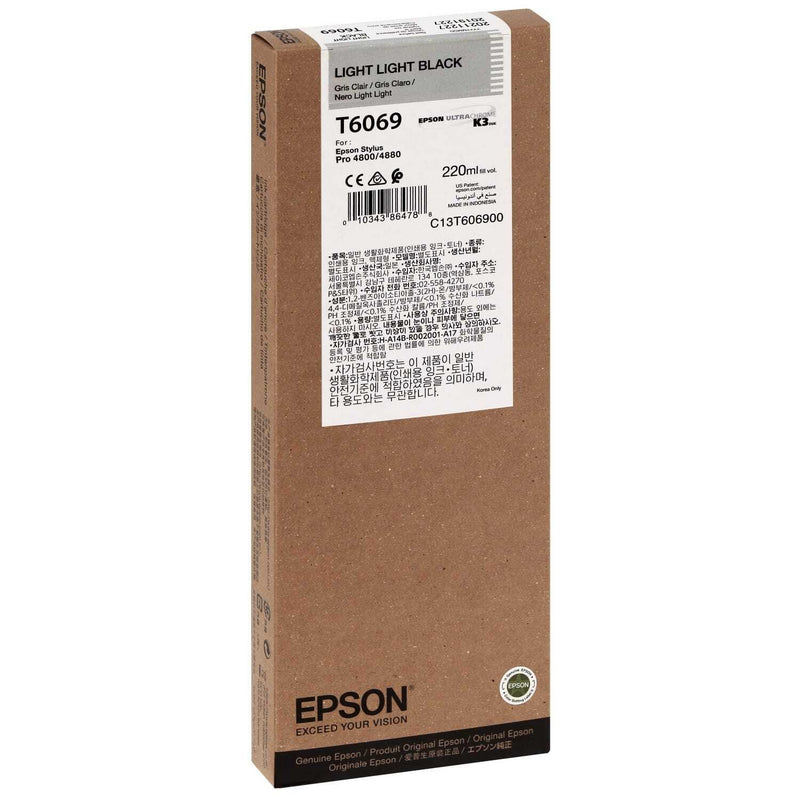 📸 Cartouche Epson T6069 C13T606900 220ml 01/2014 ✨ Epson