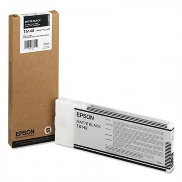🖤 Cartouche Epson C13T614800 T6148 Noir Mat 220ml 09/2022 🖨️ Epson