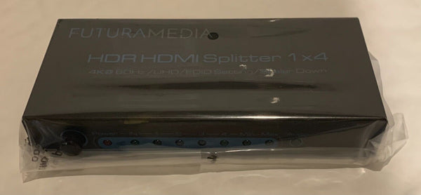 Séparateur HDMI HDR SR-AK-14 HDSP0019M1 , 1x4, 4K 60Hz, UHD/EDID Neuf Image, son:TV: récepteurs, décodeurs:Satellite: coupleurs/diviseurs - Sans marque/Générique -   
