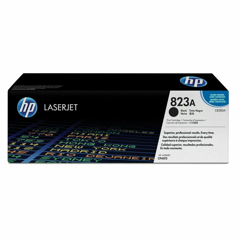 HP 823A Original Toner Noir 16 500 Pages Color LaserJet CM6015 CM6030 CM6040 Informatique, réseaux:Imprimantes, scanners, access.:Encre, toner, papier:Cartouches de toner HP   