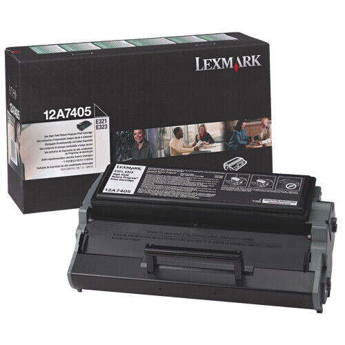 Toner Lexmark 12A7405 7373621 Original Neuf Noir 6000 Pages Pour E321 E323  Lexmark   